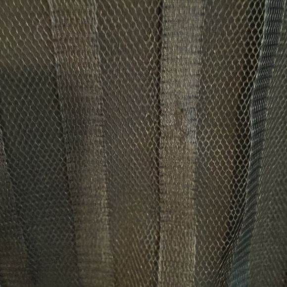 Óscar de la Renta Women's Whimsigoth Tank Top XL Pink label Black Striped Flowy - Picture 13 of 13